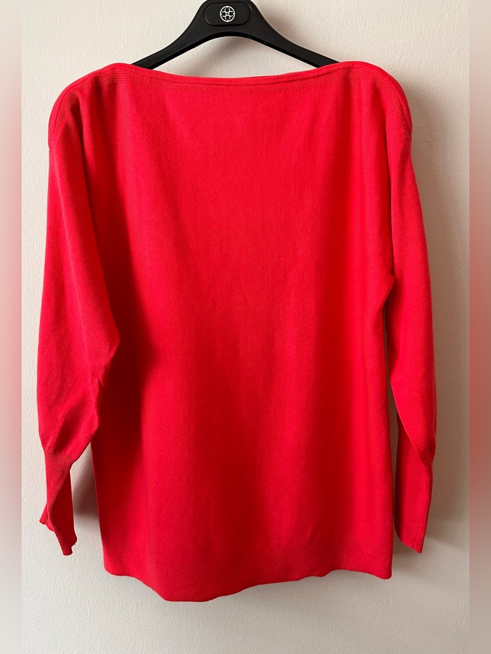 Etcetera Bright Pink Long Sleeve Knit Top